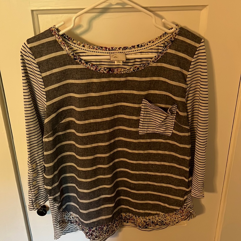 Anthropologie striped shirt